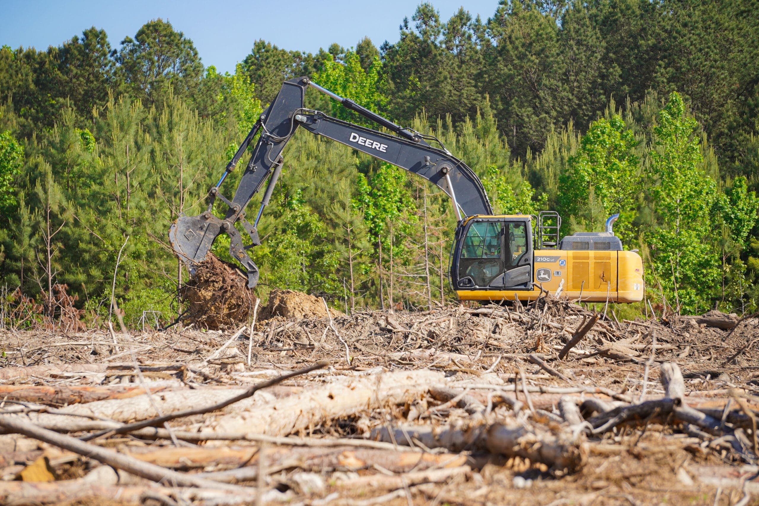 Marks Clearing & Grading continues sitework at Meritage Homes' Avalon in Durham
